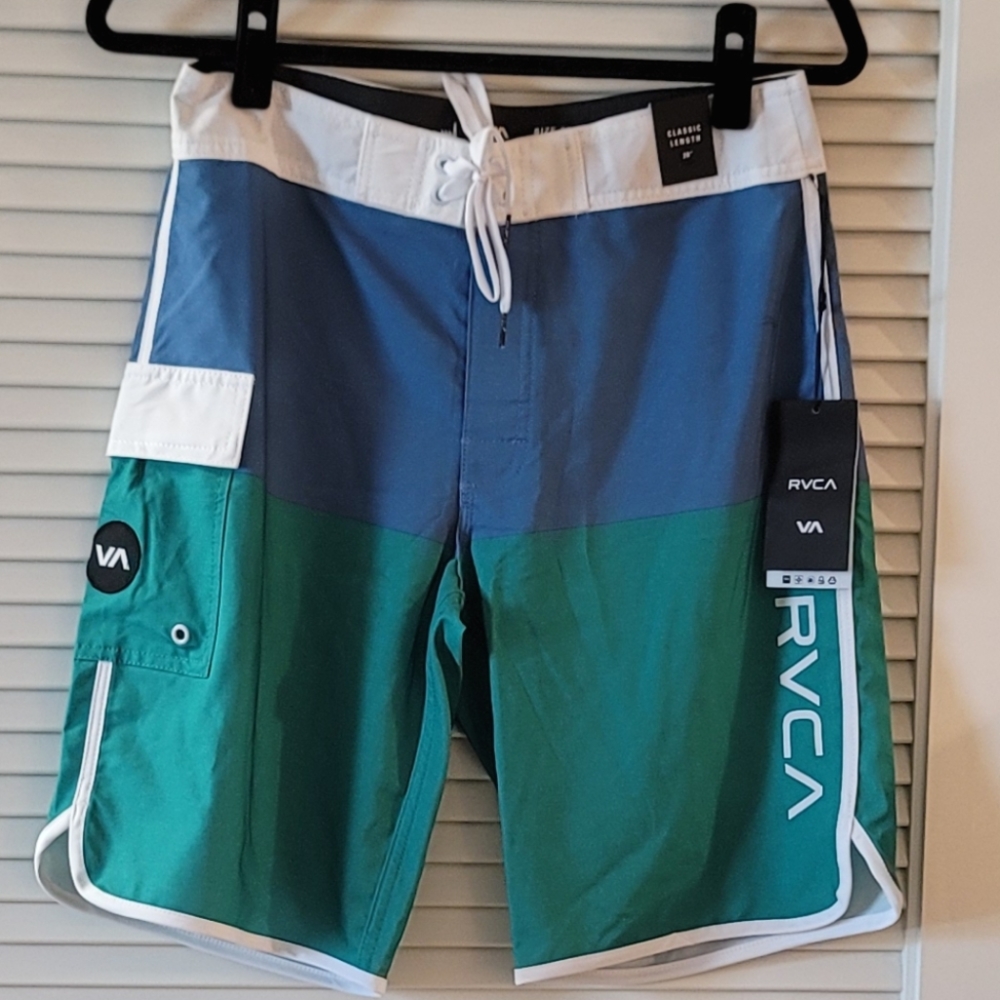 RVCA - (NWT) Men's Athletic Eastern Performance Swim Trunks
